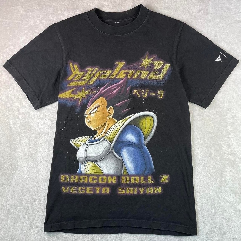 Dragonball Z hypland vintage style graphic t shirt anime y2k vegeta goku